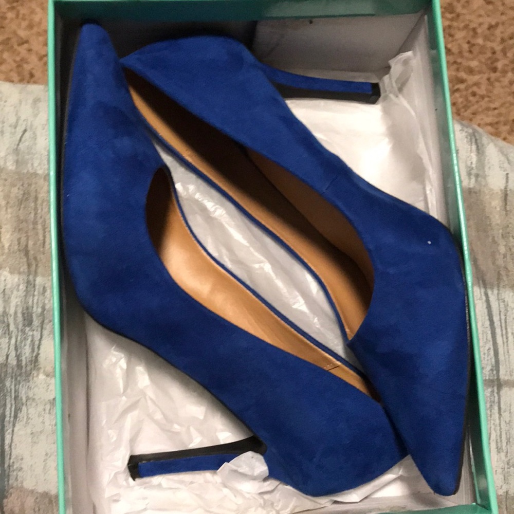 Sexy Blue Heels